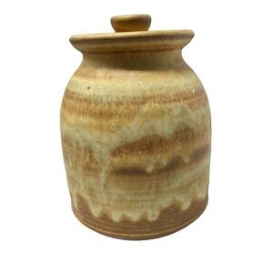Hand Crafted | Stoneware Jar | Pottery | 6.5”